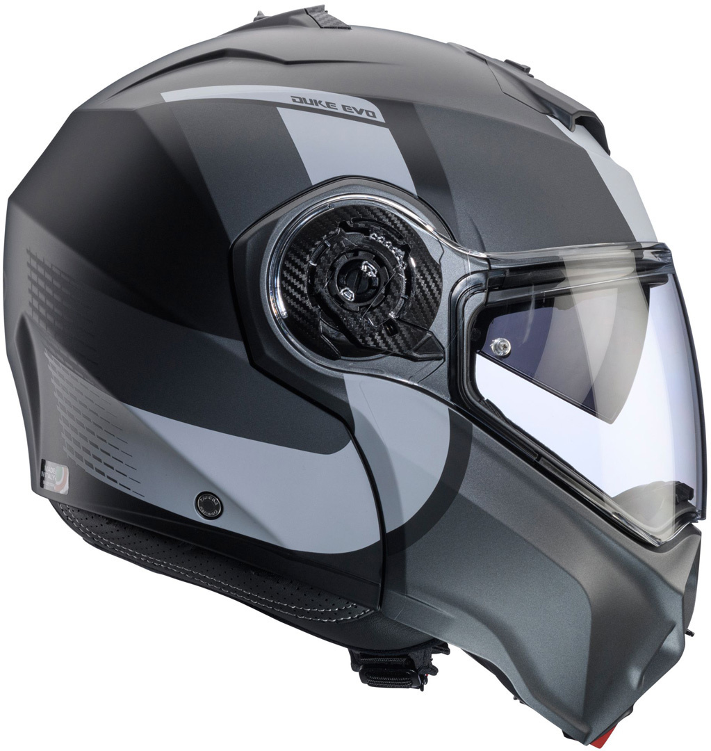 Caberg Duke Evo Indy Klapphelm schwarz matt/grau S (55/56) Abbildung 3