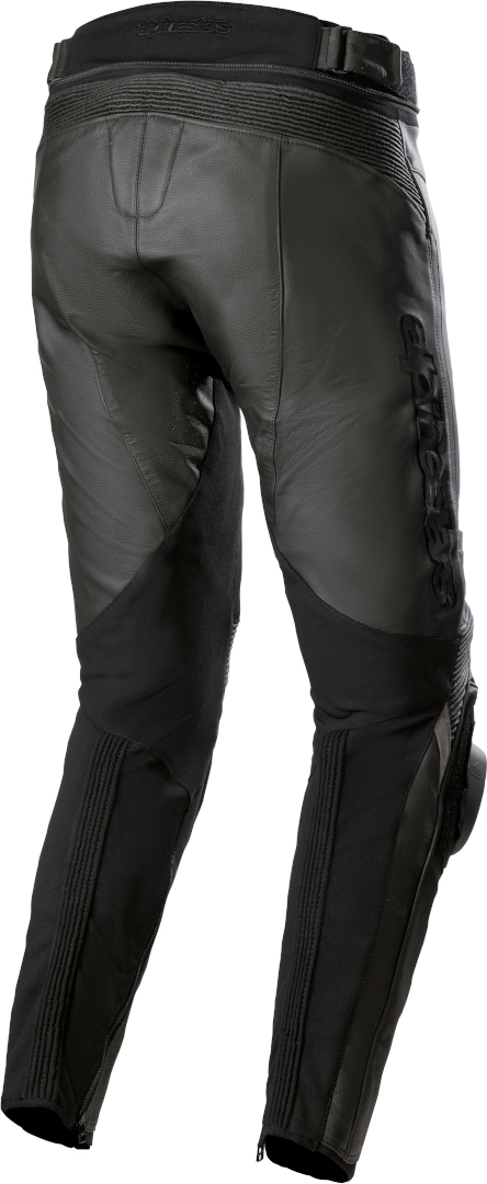 Alpinestars Missile V3 Pantaloni de piele pentru motocicletă negru 50 Standard Figura 2