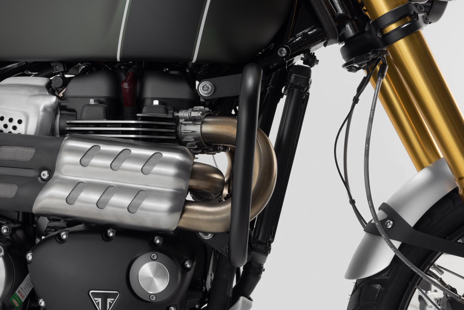 SW-Motech Crash bar - Svart. Triumf Scrambler 1200 (21-). Figur 4