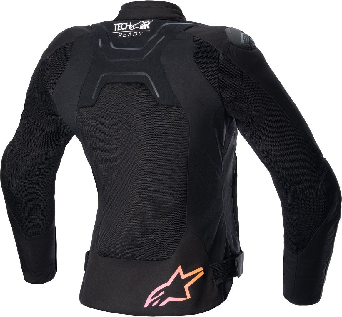 Alpinestars Stella SMX Air Perforeret dame motorcykel tekstiljakke Sort/fuchsia M Figur 2