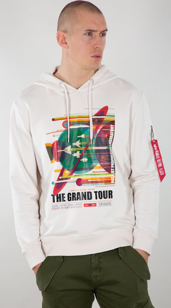 Alpha Industries NASA Grand Tour Capuche Cream XXL Figure 1