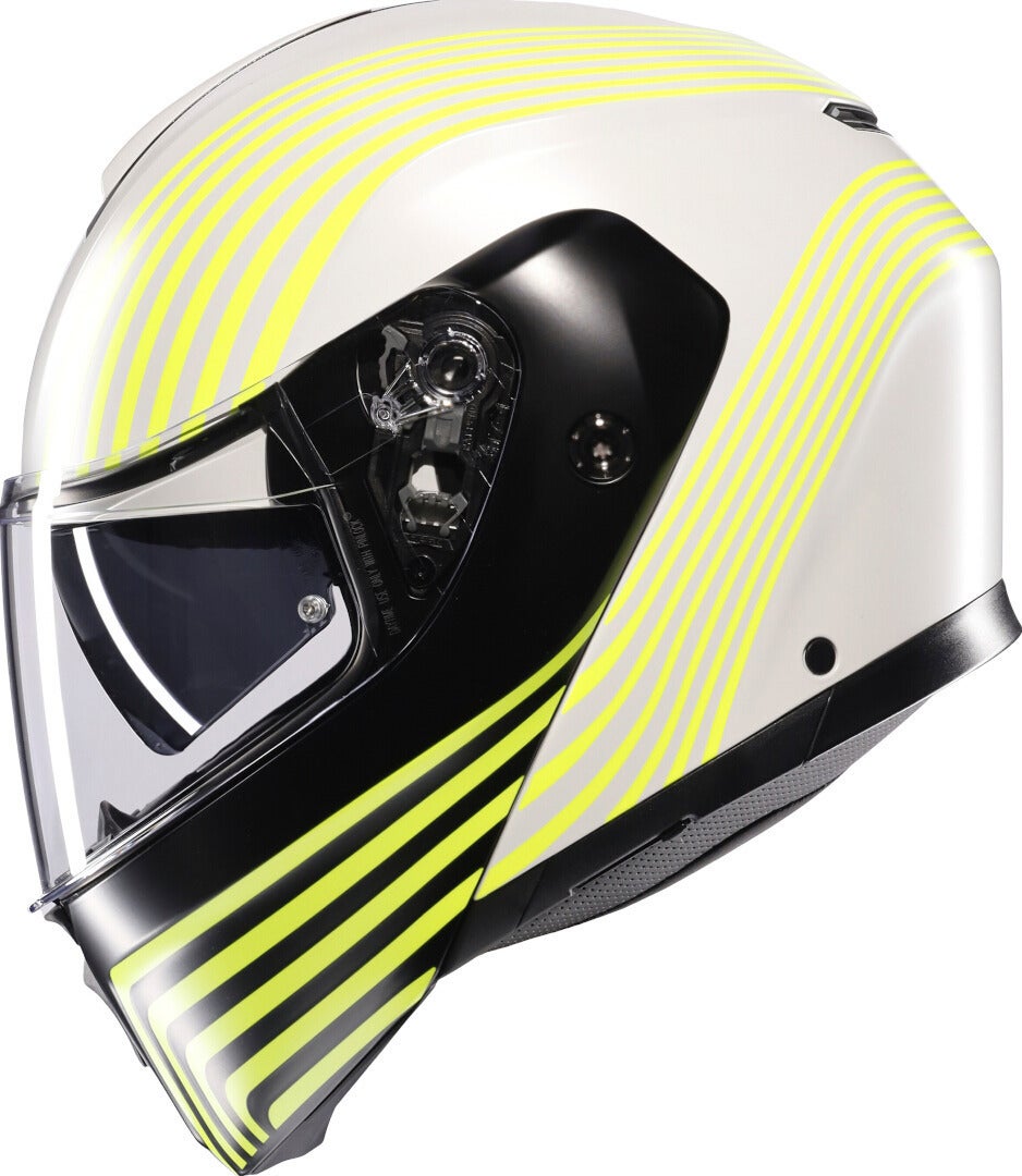 AGV Streetmodular Iseo Helm Wit/geel S (55/56) Figuur 6