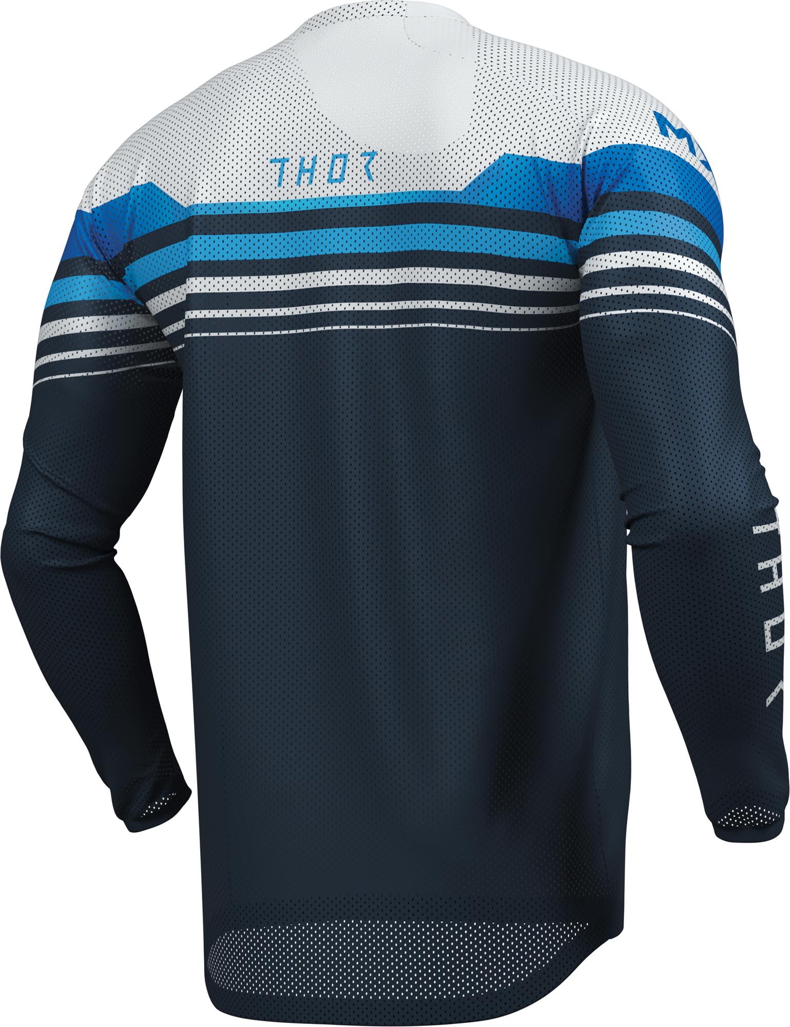 Thor Launchmode Air Raptor Motokrosový dres tmavě modrá/šedá 2XL Obrázek 4