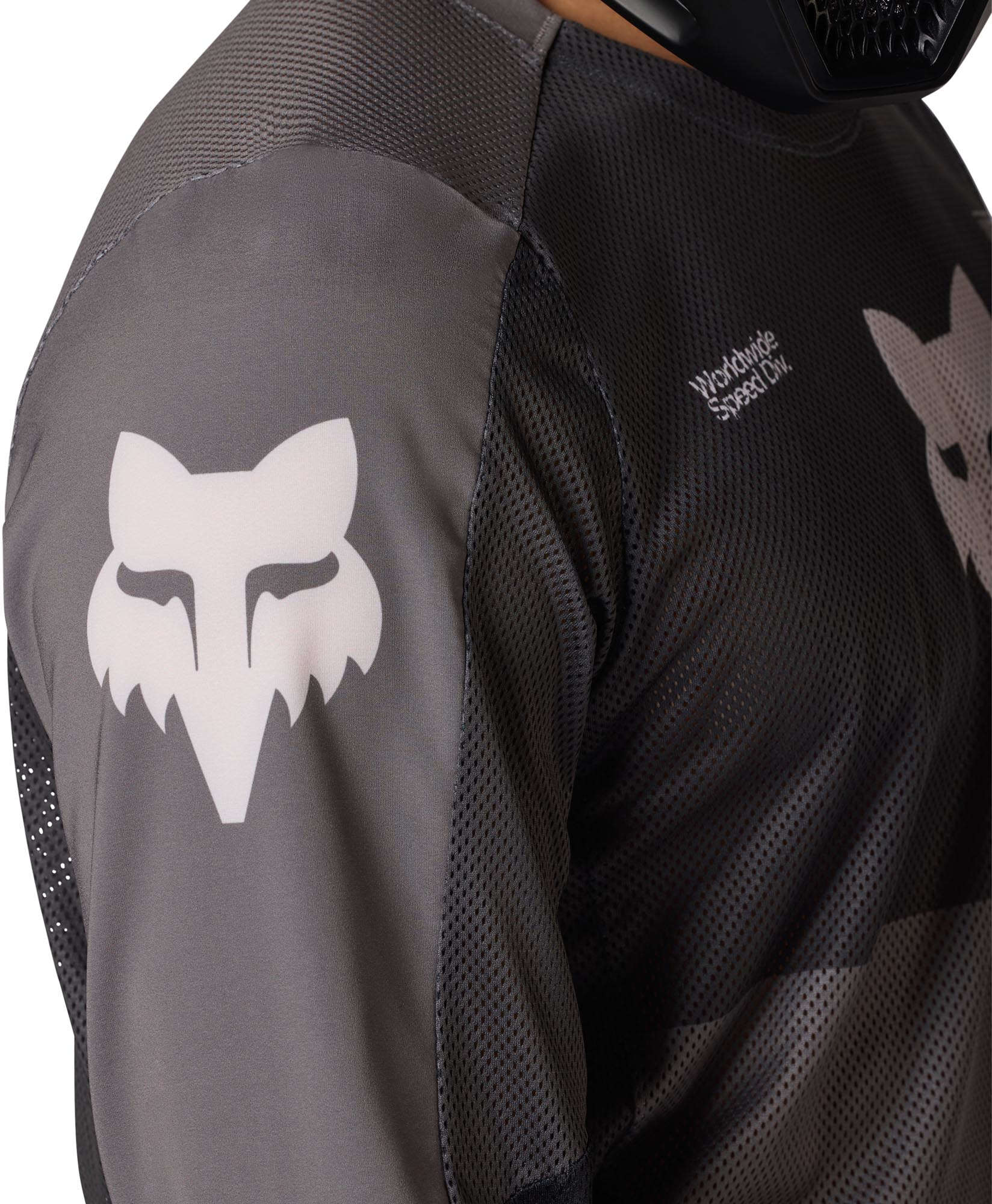 FOX Ranger Air Off-Road Motocross Jersey schwarz/grau 2XL Abbildung 6