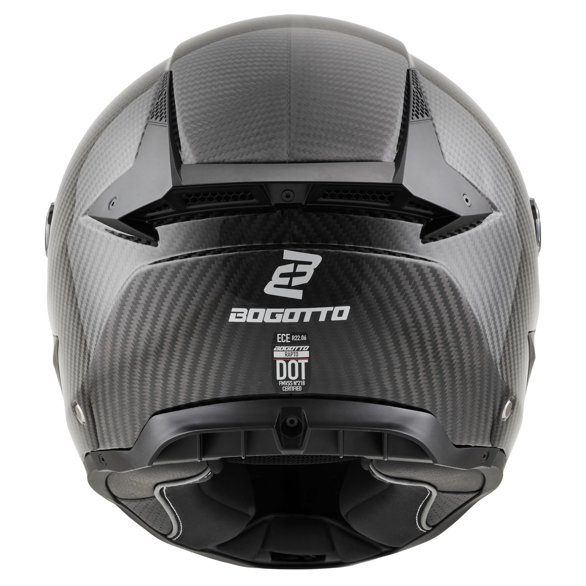 Bogotto Rapto Carbon Helm schwarz XL Abbildung 7