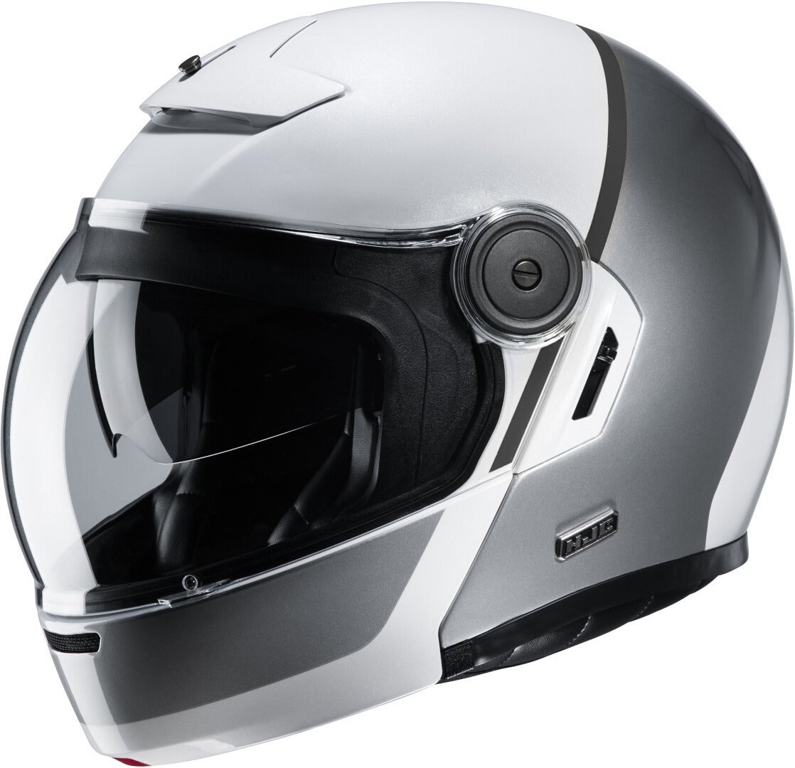 HJC V90 Mobix Klapphelm weiß/silber XXL (63/64) Abbildung 1