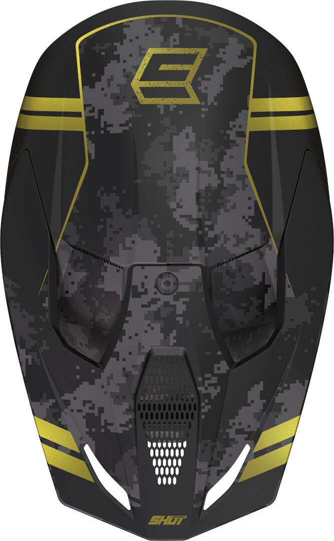 Shot Furious Army Cască de motocross Negru/Auriu M (57/58) Figura 3