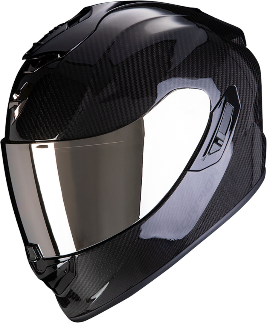 Scorpion Exo-1400 Evo 2 Carbon Air Solid Hjelm Sort M (57/58) Figur 1