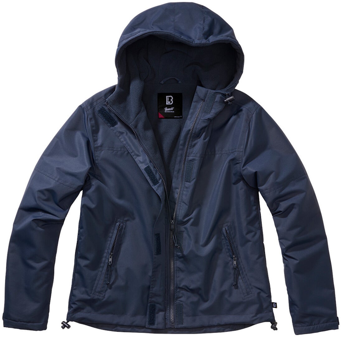 Brandit Women's Navy Blue Windbreaker Frontzip Jacket