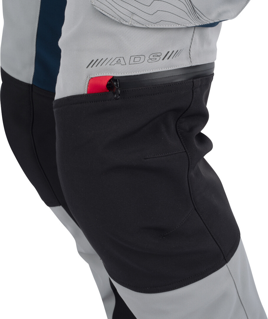 Bering Freeway wasserdichte Motorrad Textilhose grau/blau M Abbildung 6