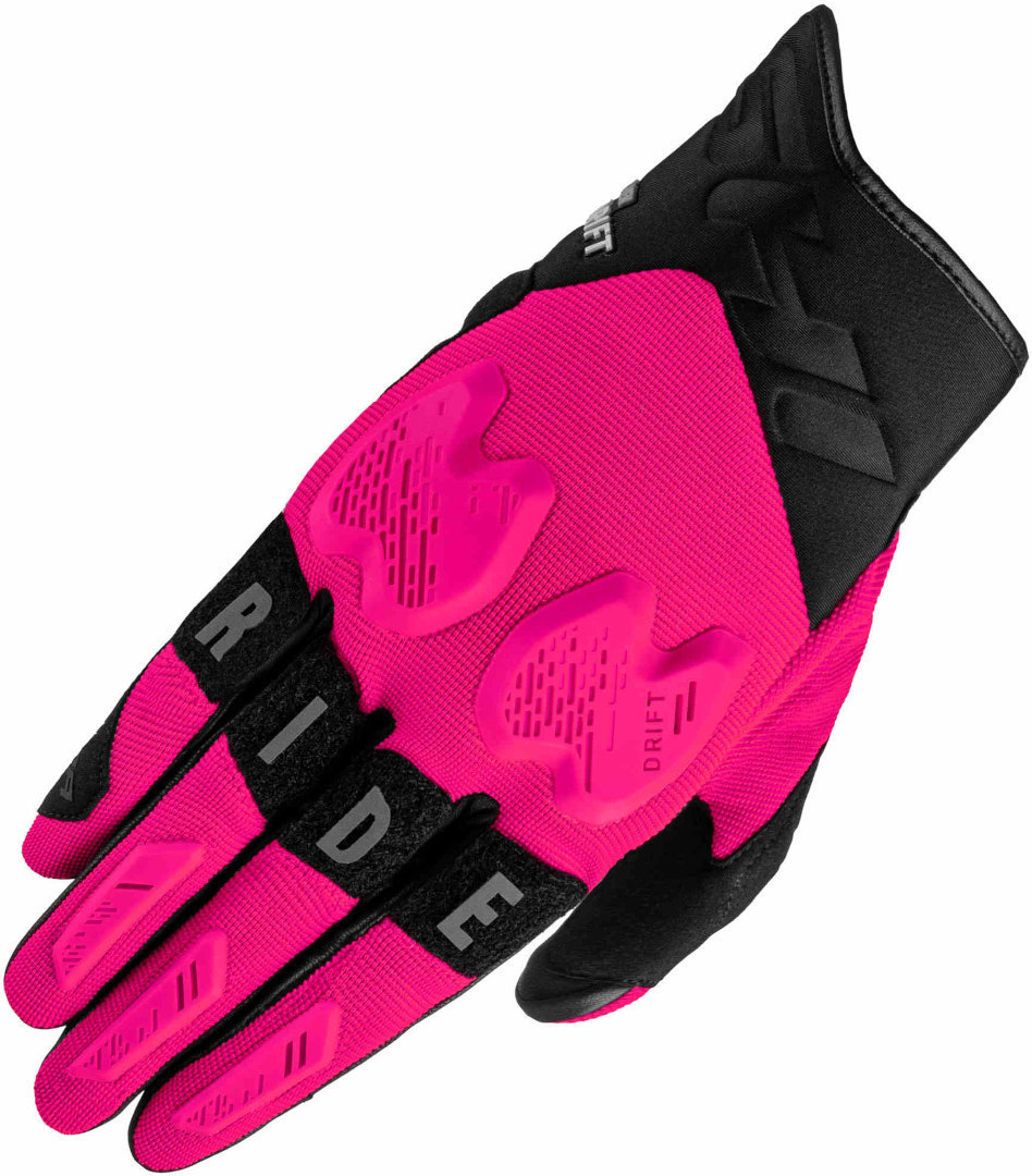 SHIMA Drift Mănuși pentru motociclete pentru doamne roz/negru XS Figura 1