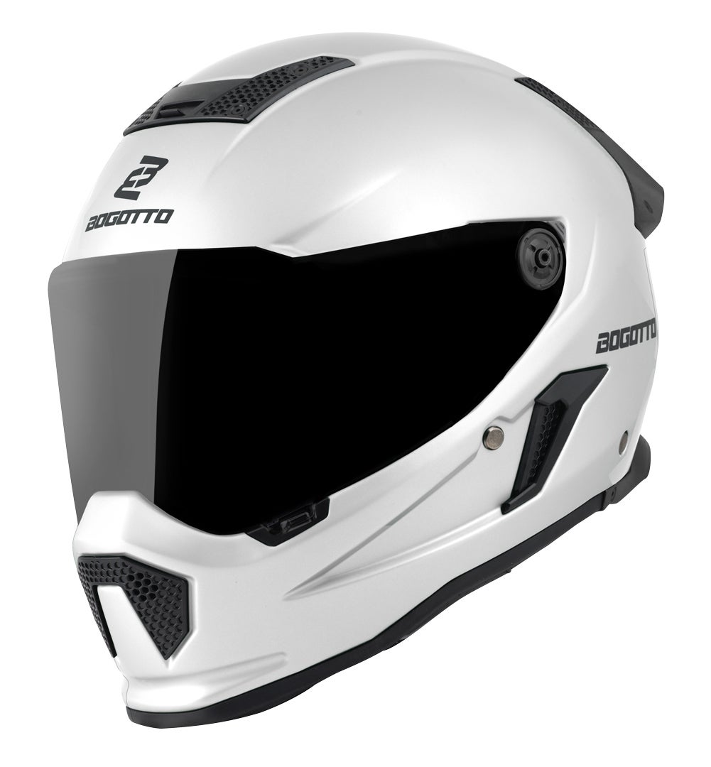 Bogotto Rapto Casco Blanco mate S Figura 1