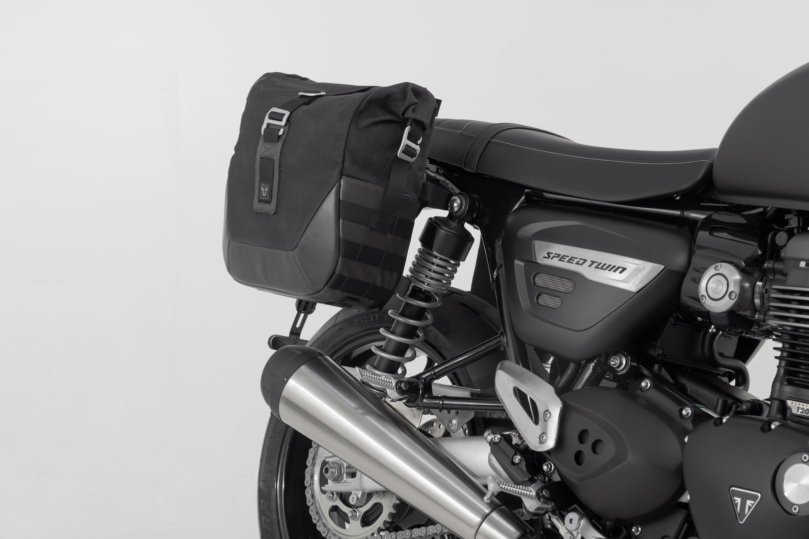 Sistem de geantă laterală SW-Motech Legend Gear LC Black Edition - Triumph Speed Twin 1200 (18-24). Figura 5