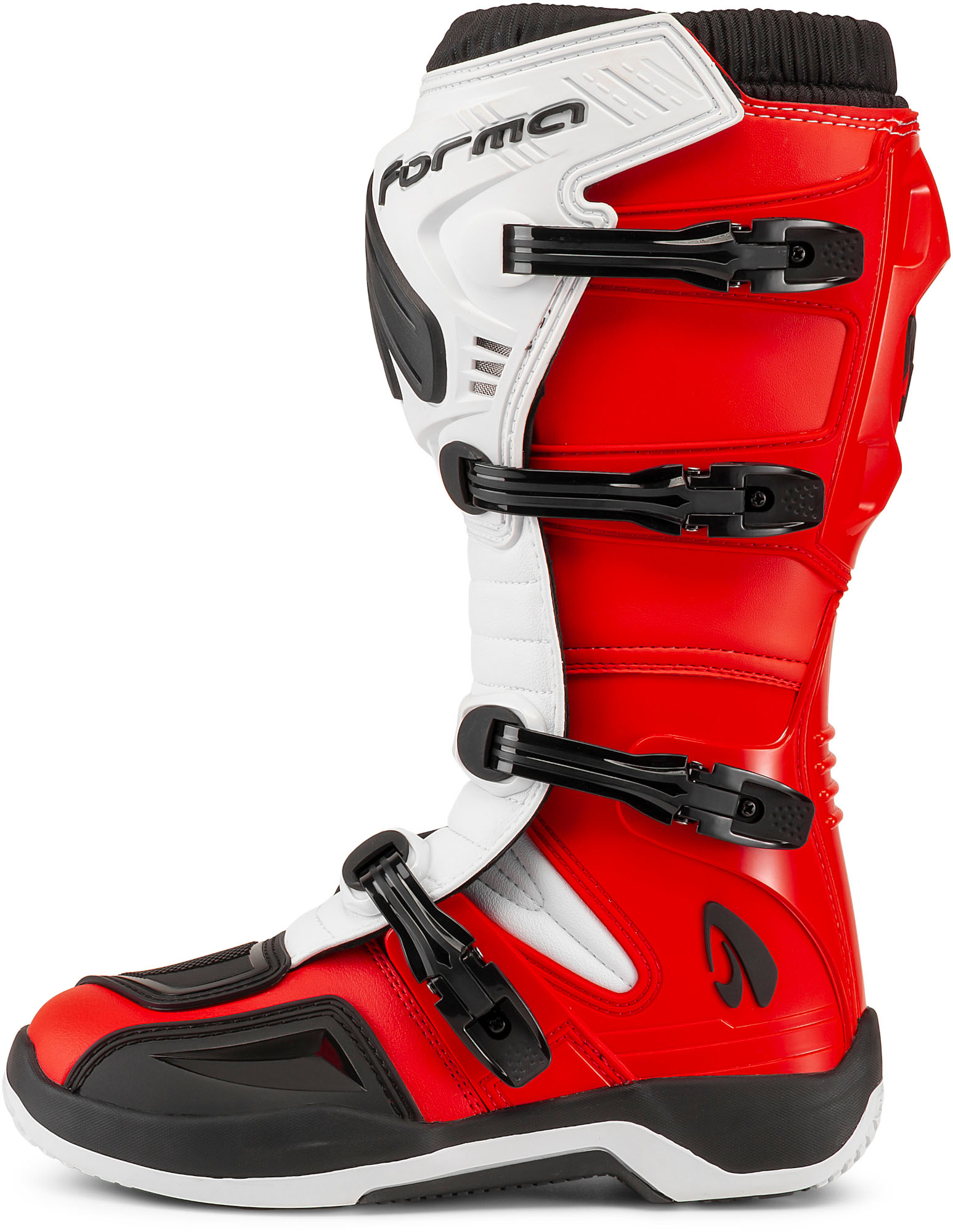 Forma Traction Bottes de motocross Rouge/Blanc 48 Figure 2