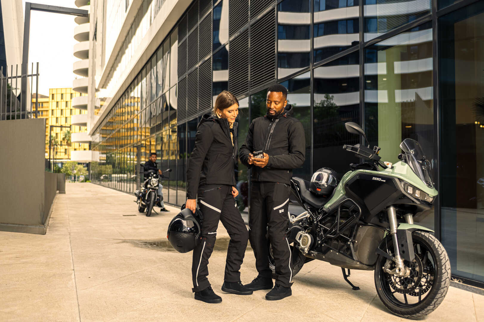 Richa Nuclear WP Chaqueta textil de moto impermeable L Figura 7