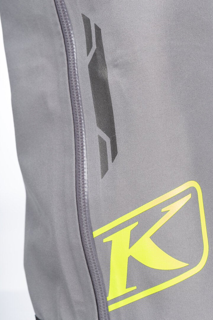 Klim Ripsa Vapor One Piece Snowmobile Suit grey/neon yellow Short M Figure 2