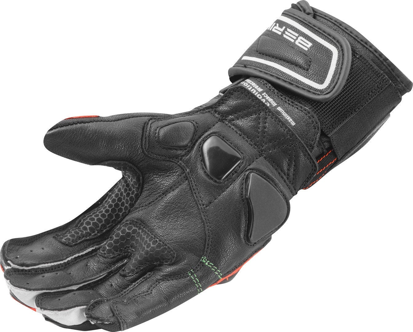 Berik Spa Evo Motorcykel handsker sort/rød M Figur 4