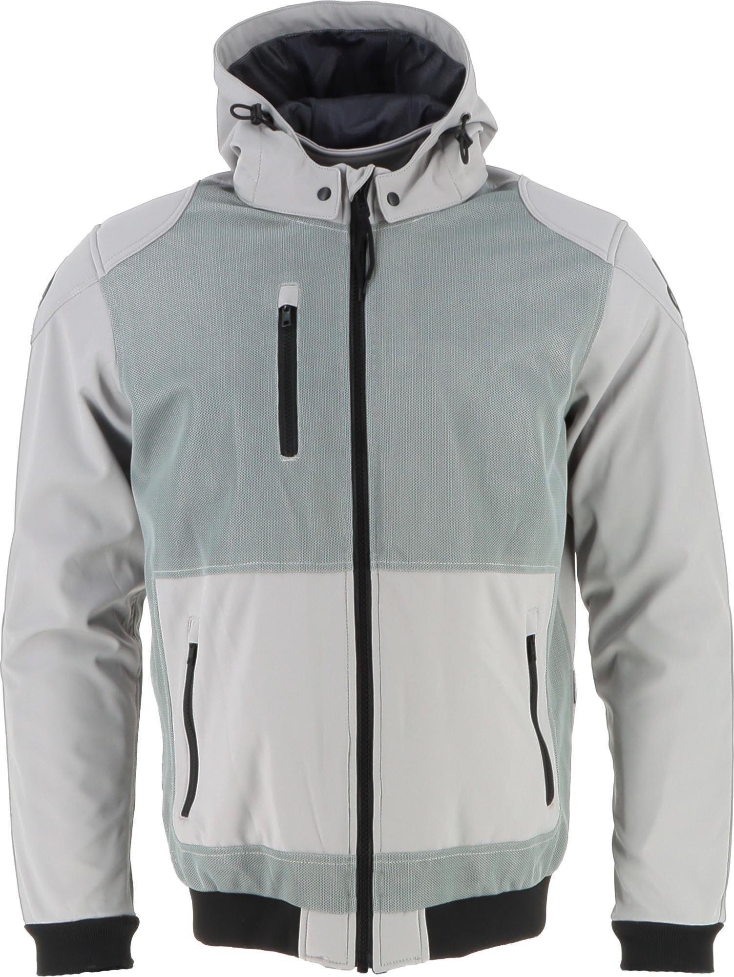 Helstons Soft Air Mesh 摩托车纺织夹克 灰色 3XL 图1