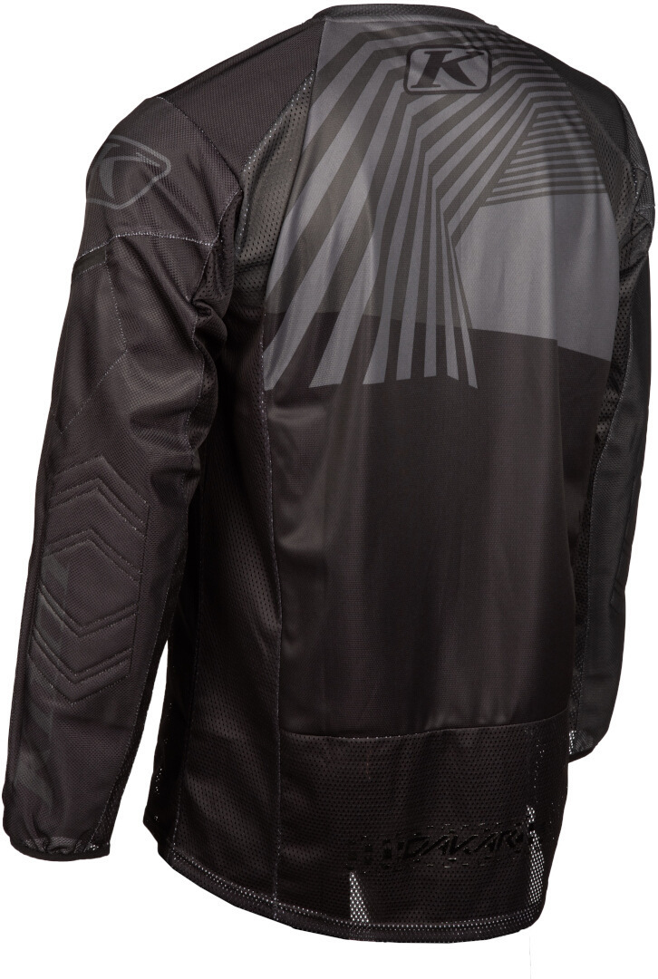 Klim Dakar 2023 Tricou de motocross Negru/gri M Figura 2