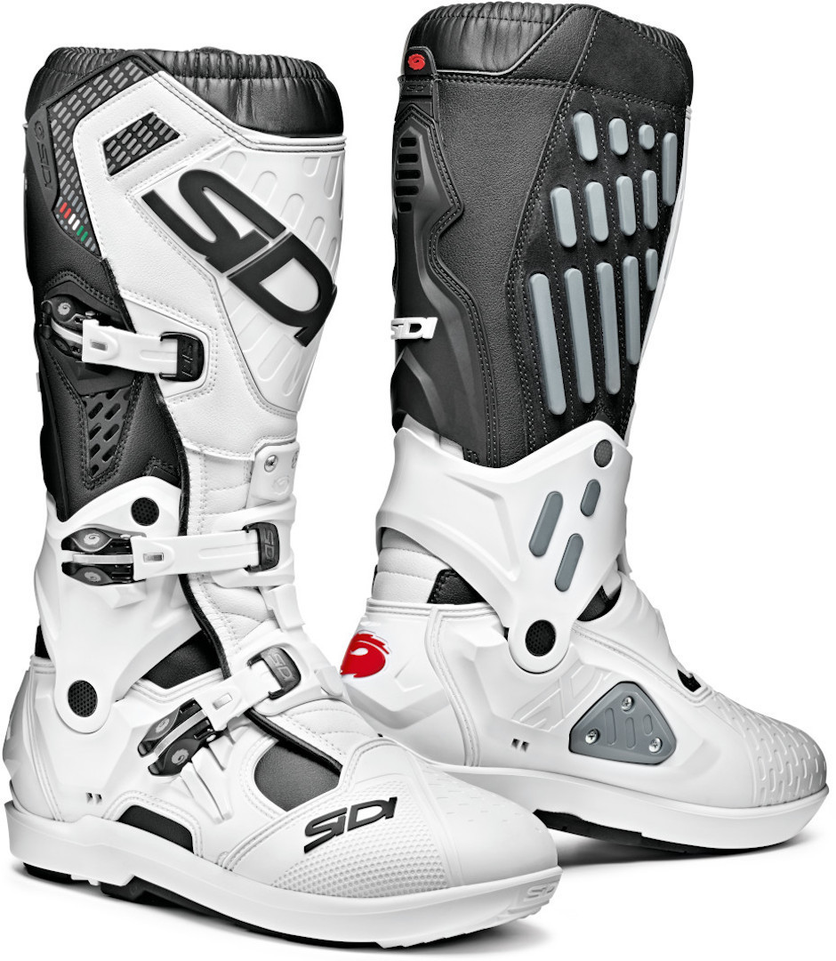 Sidi Atojo SRS Bottes Motocross Noir/Blanc 41 Figure 1