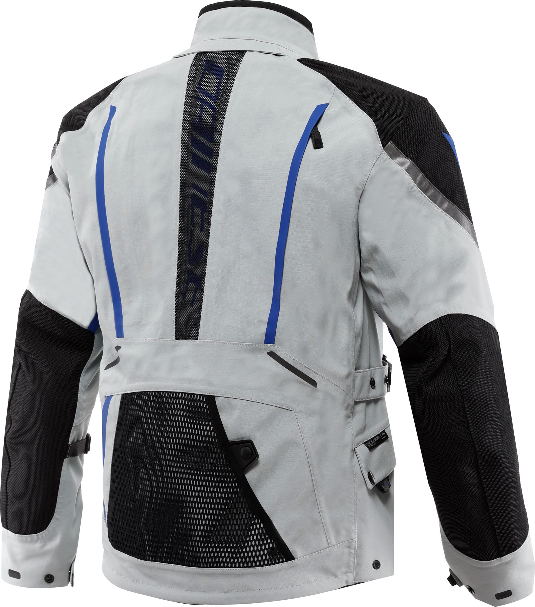Dainese Super Expedition Gore-Tex waterproof Motorcycle Textile Jacket light grey/blue 62 Figure 2