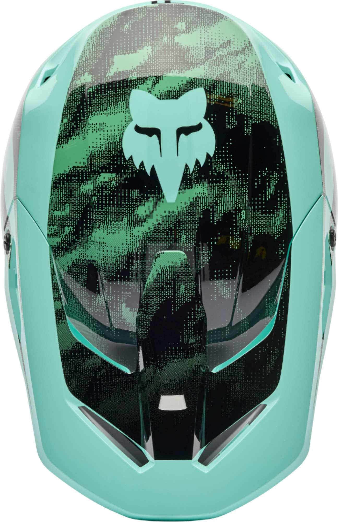 FOX V1 Kairos Casco da motocross nero/turchese M (57/58) Figura 4