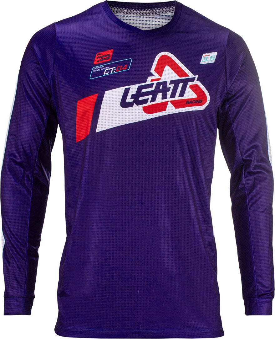 Leatt 3.5 Ride 2024 Motocross Jersey and Pants Set blue/black/white 2XL Figure 10