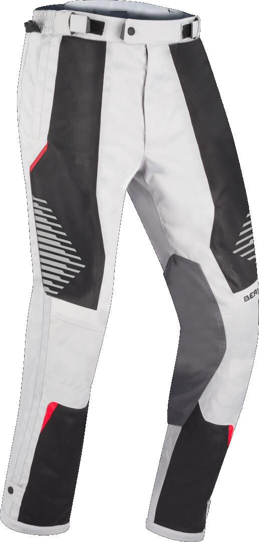 Bering Bakundu Pantaloni textile pentru motociclete Negru/Gri/Roșu XXL Figura 1