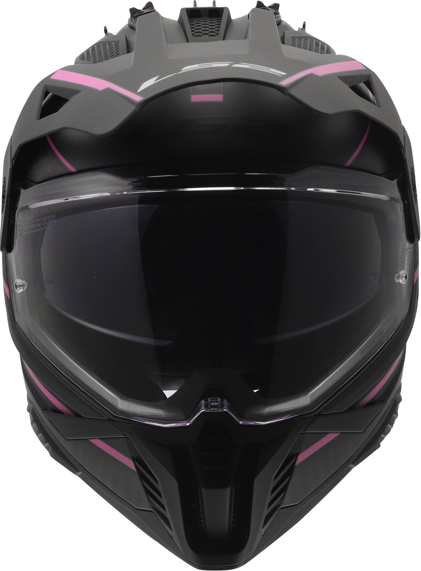 LS2 MX702 Pioneer II Atron Cască Enduro Gri/roz M (57/58) Figura 5