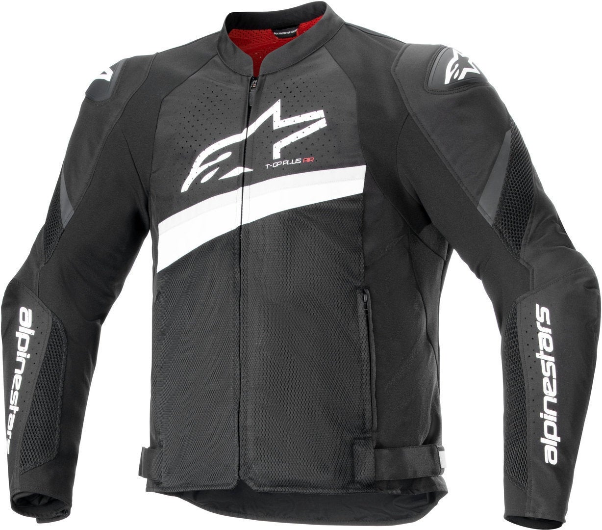 Alpinestars T-GP Plus R V4 Airflow perforated Motorcycle Textile Jacket black/white XL Figure 1