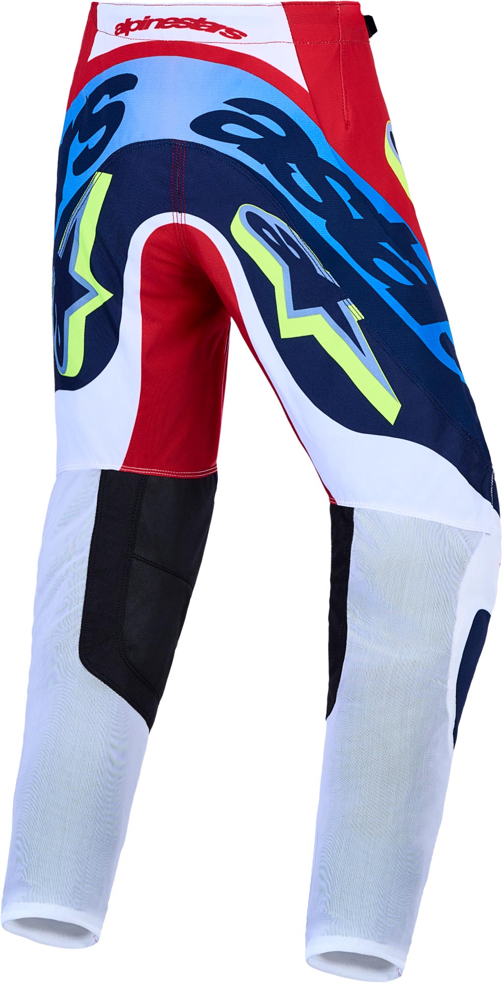 Alpinestars Supertech Dyna ユースモトクロスパンツ 赤/白/青 24 図2