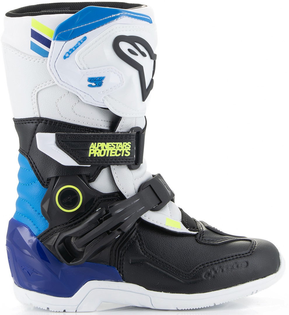 Alpinestars Tech 3S Motocross støvler til børn hvid/sort/blå 29 Figur 5