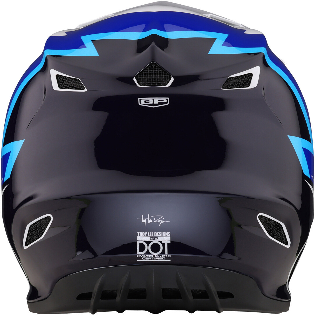 Troy Lee Designs GP Volt Casco da motocross nero/blu/bianco M (57/58) Figura 3
