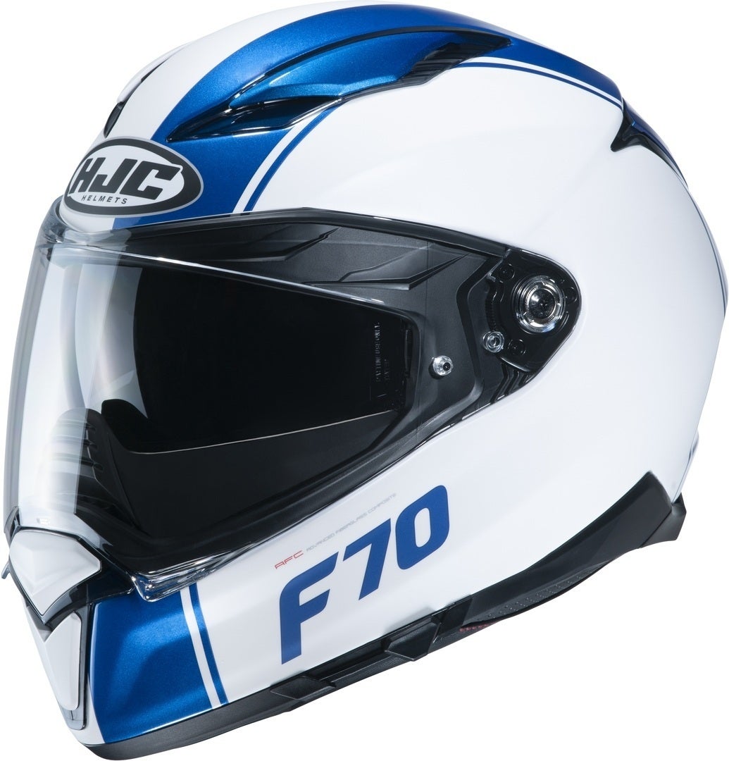 HJC F70 Mago Casco bianco/blu M (57/58) Figura 1