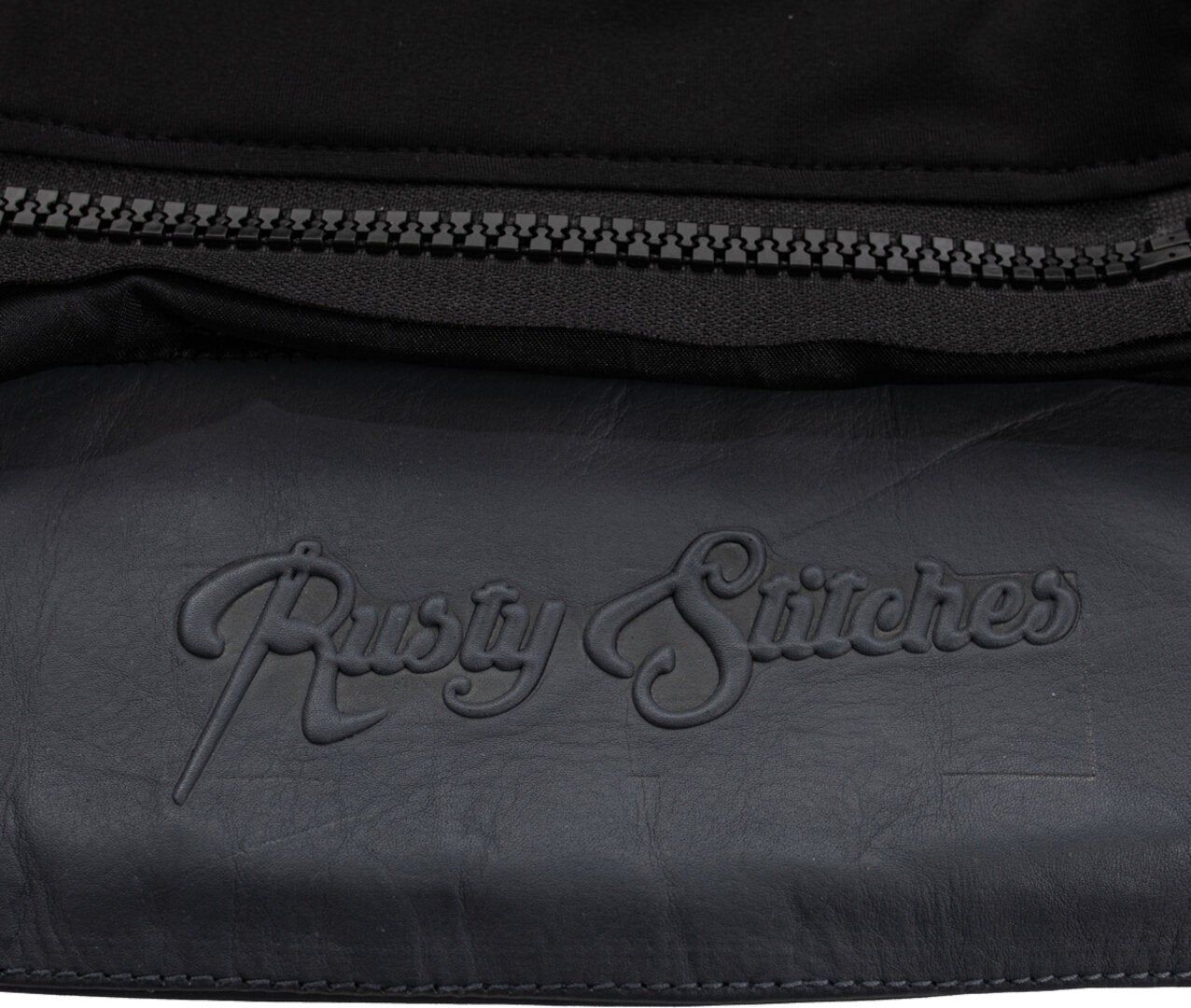 Rusty Stitches Steve Motocyklová kožená bunda šedá/černá XXL Obrázek 14