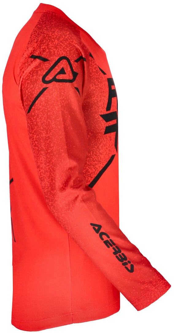 Acerbis MX J-Kid 5 Motocross trøje til børn rød/sort S Figur 4