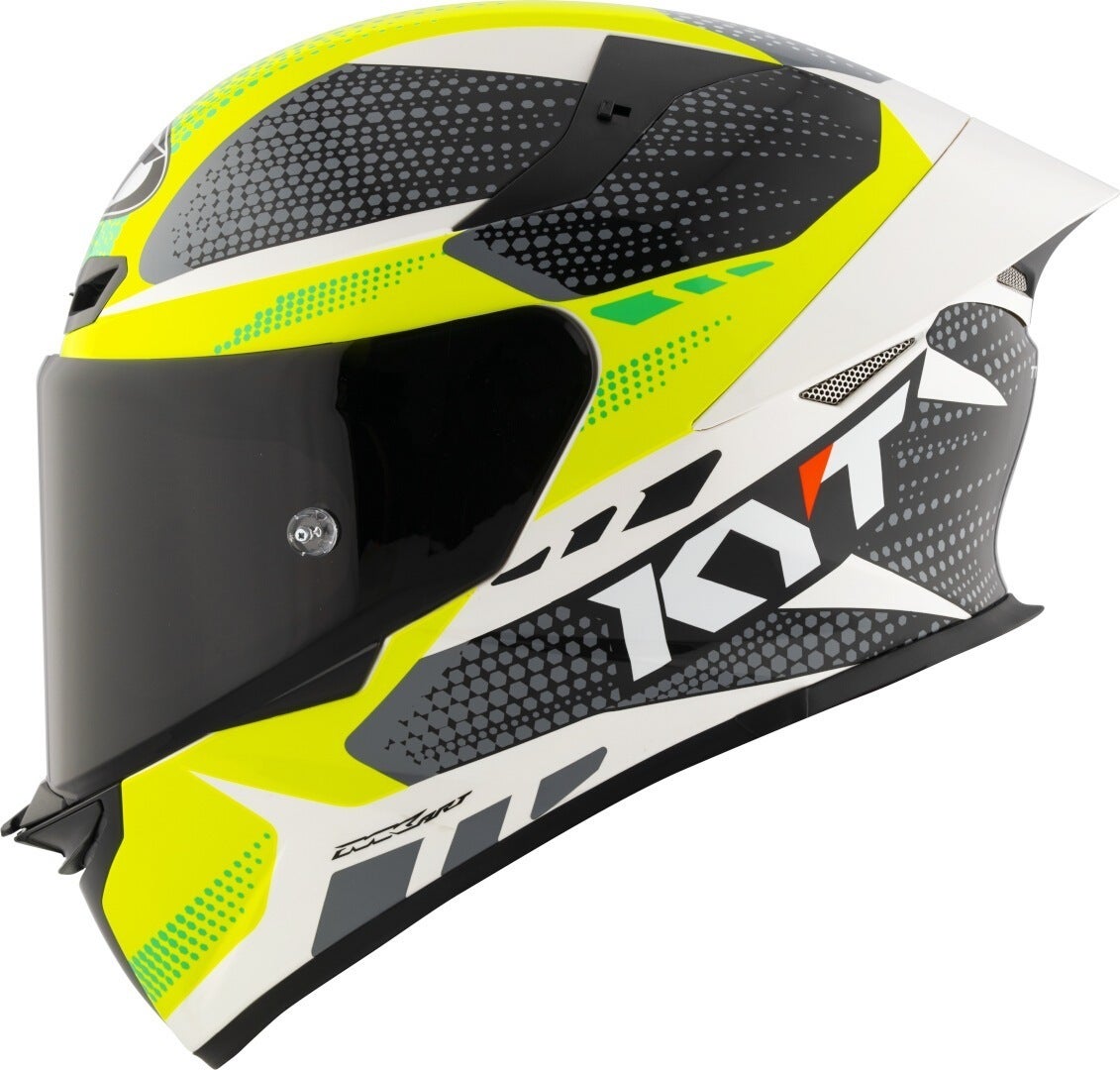 KYT TT-Revo Gear Hjelm sort/gul XL (61/62) Figur 2