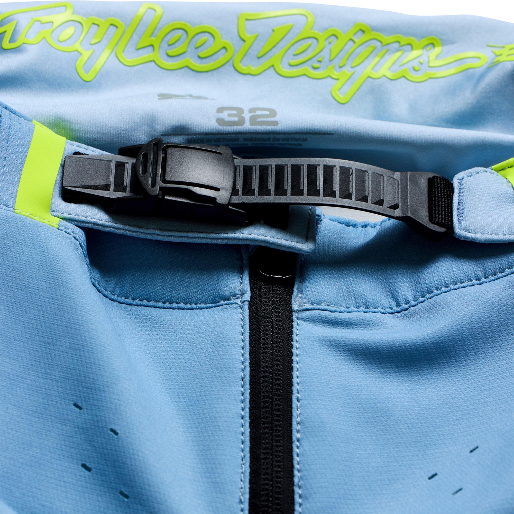 Troy Lee Designs SE Pro Illusion Motocross Hose blau/fluo-gelb 30 Abbildung 2