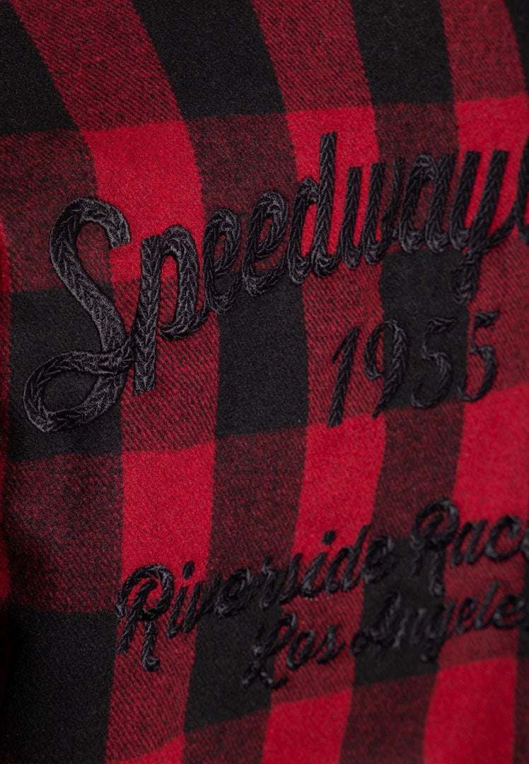 Queen Kerosin Speedway Queen Checkered Jaqueta feminina M Figura 6