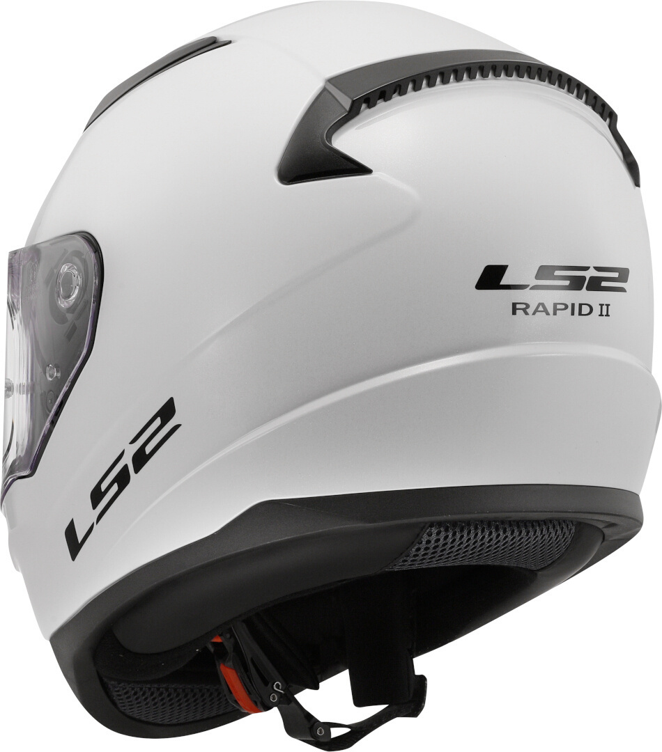 LS2 FF353 Rapid II Solid ヘルメット ホワイトマット L(59/60) 図6