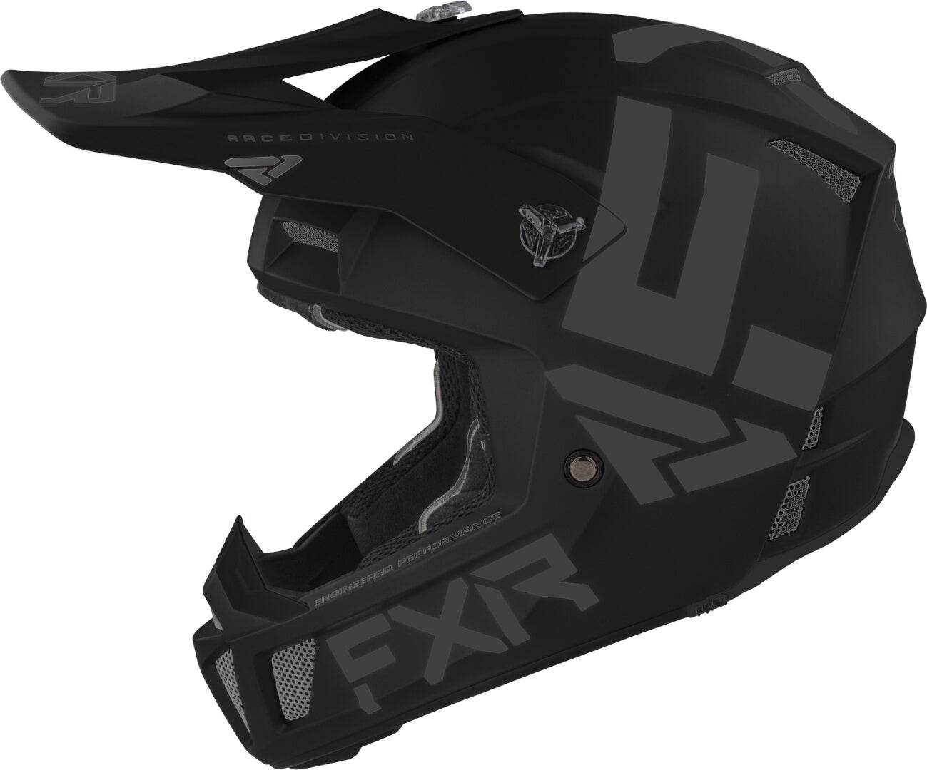 FXR Clutch CX MX Gear Capacete de Motocross preto S (55/56) Figura 2