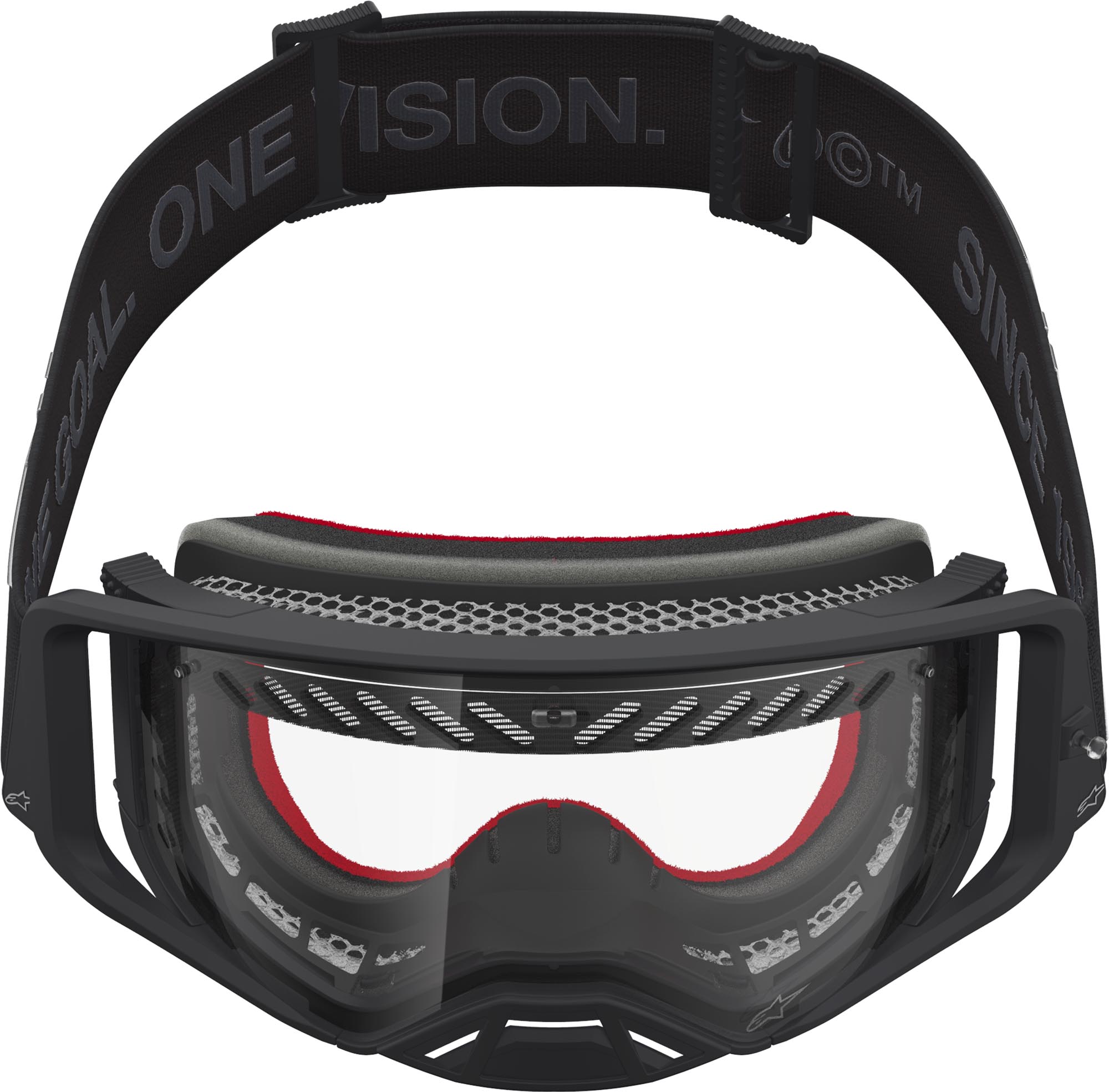Alpinestars Supertech Vesta Lunettes de motocross Noir/Argent Figure 5