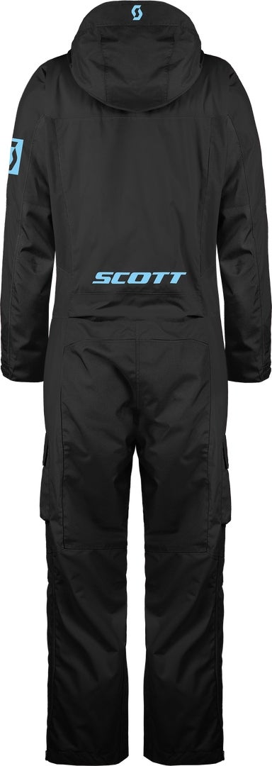 Scott Back-X Dryo 2024 Dames eendelig sneeuwscooterpak Zwart 2XL Figuur 2