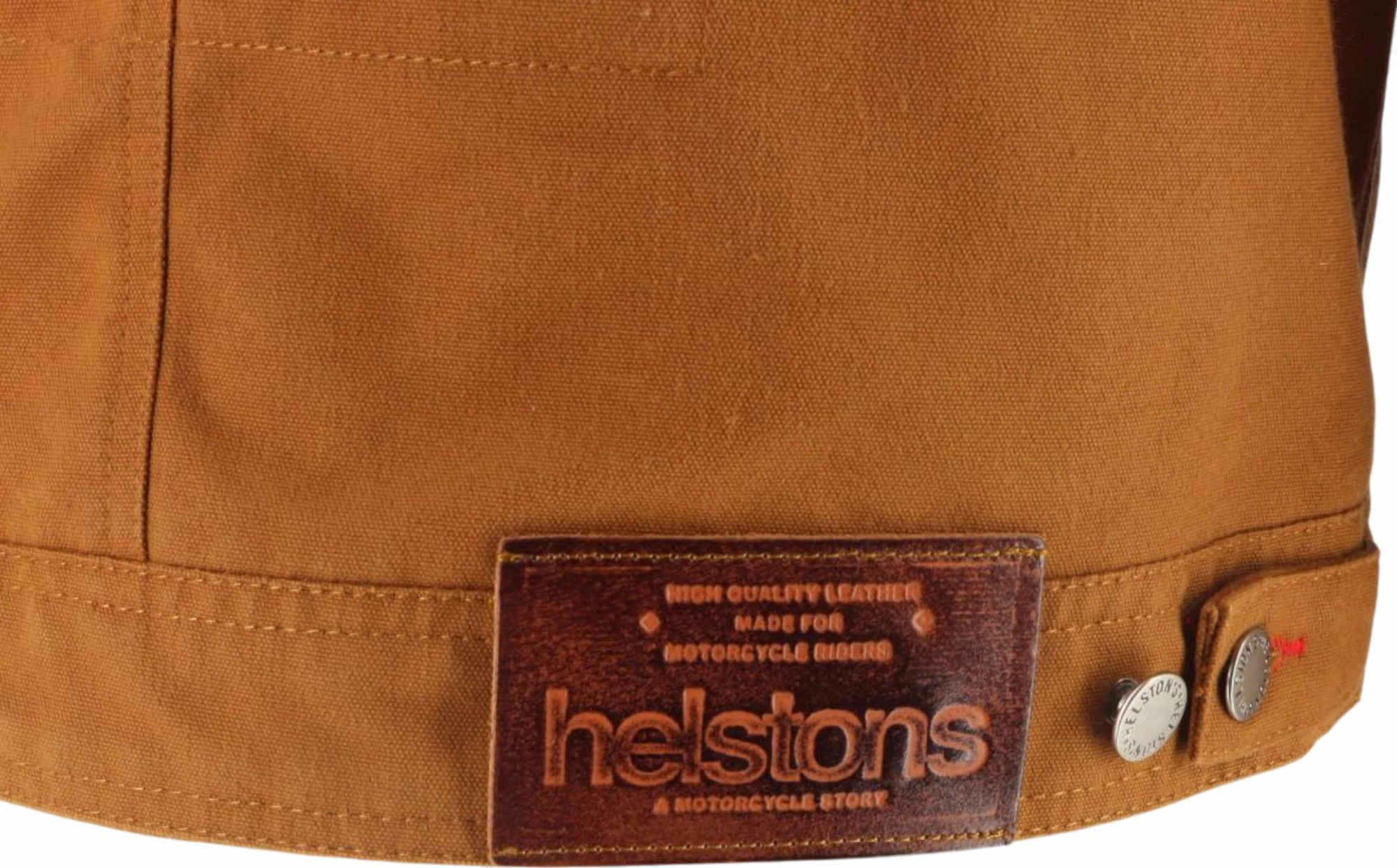 Side view of Helstons James Cotton Motorcycle Textile Jacket