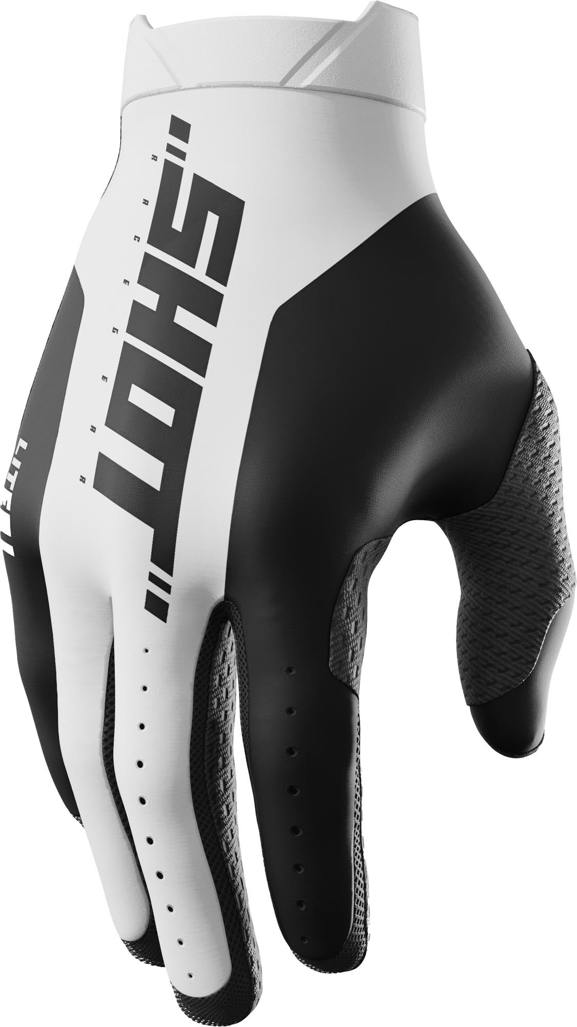 Shot Lite Pro Motocross hansker hvit 13 Figur 1