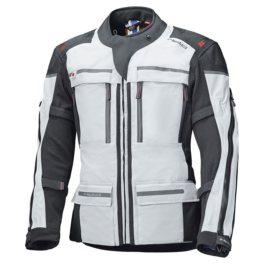 Held Atacama Top Gore-Tex Motorrad Textiljacke grau/rot B-L Abbildung 1