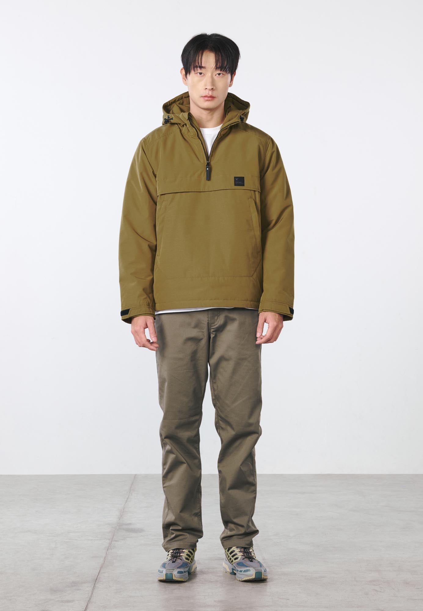 Vintage Industries Oscar Anorak brown L Figure 3
