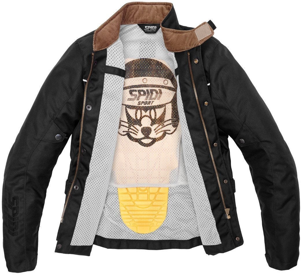 Spidi Originals Enduro Motorcycle Textile Jacket black M Figure 3