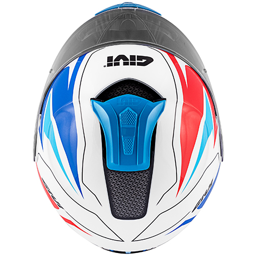 GIVI X.21 Challenger Shiver Uppfällbar hjälm Svart/titan/gul matt XS Figur 5