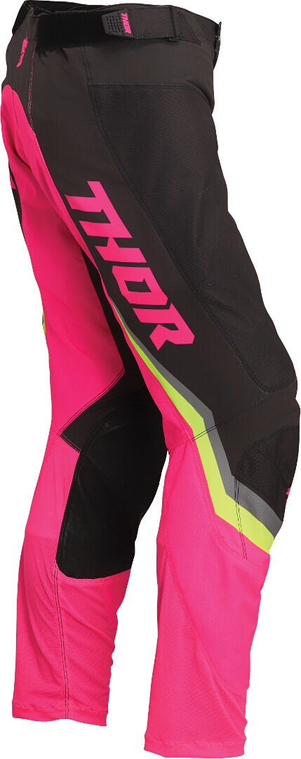 Thor Pulse Rev Motocross bukser til damer grå/pink 9/10 Figur 3